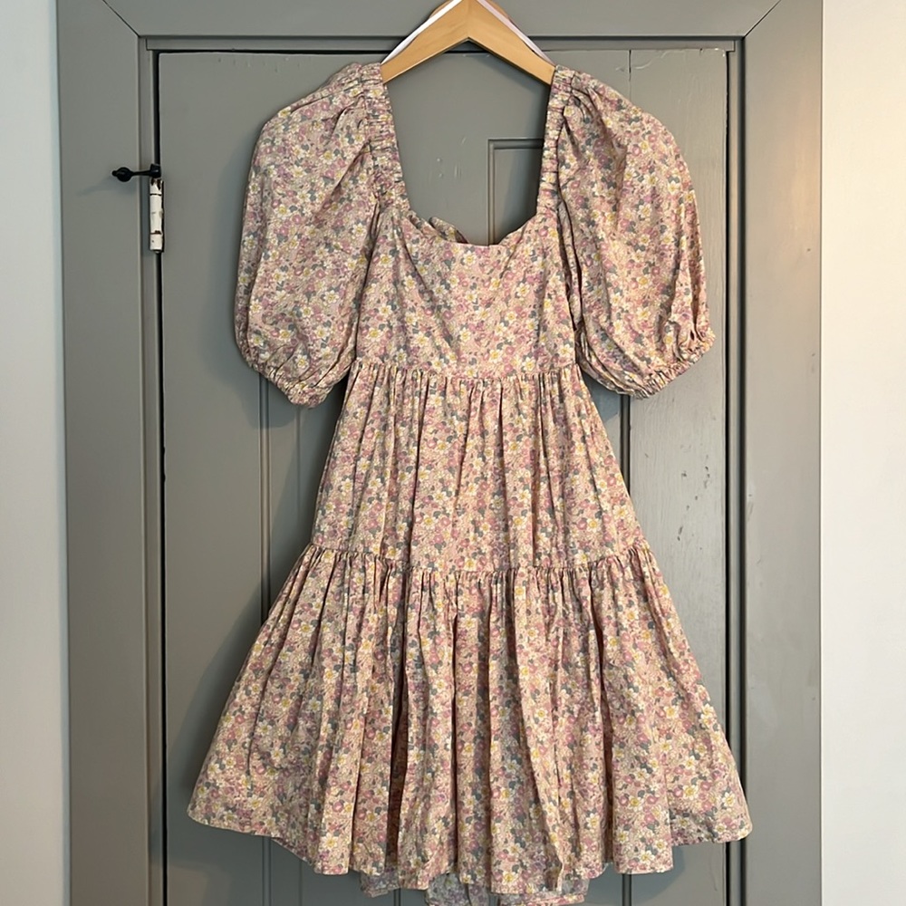 Mable Babydoll Floral Dress